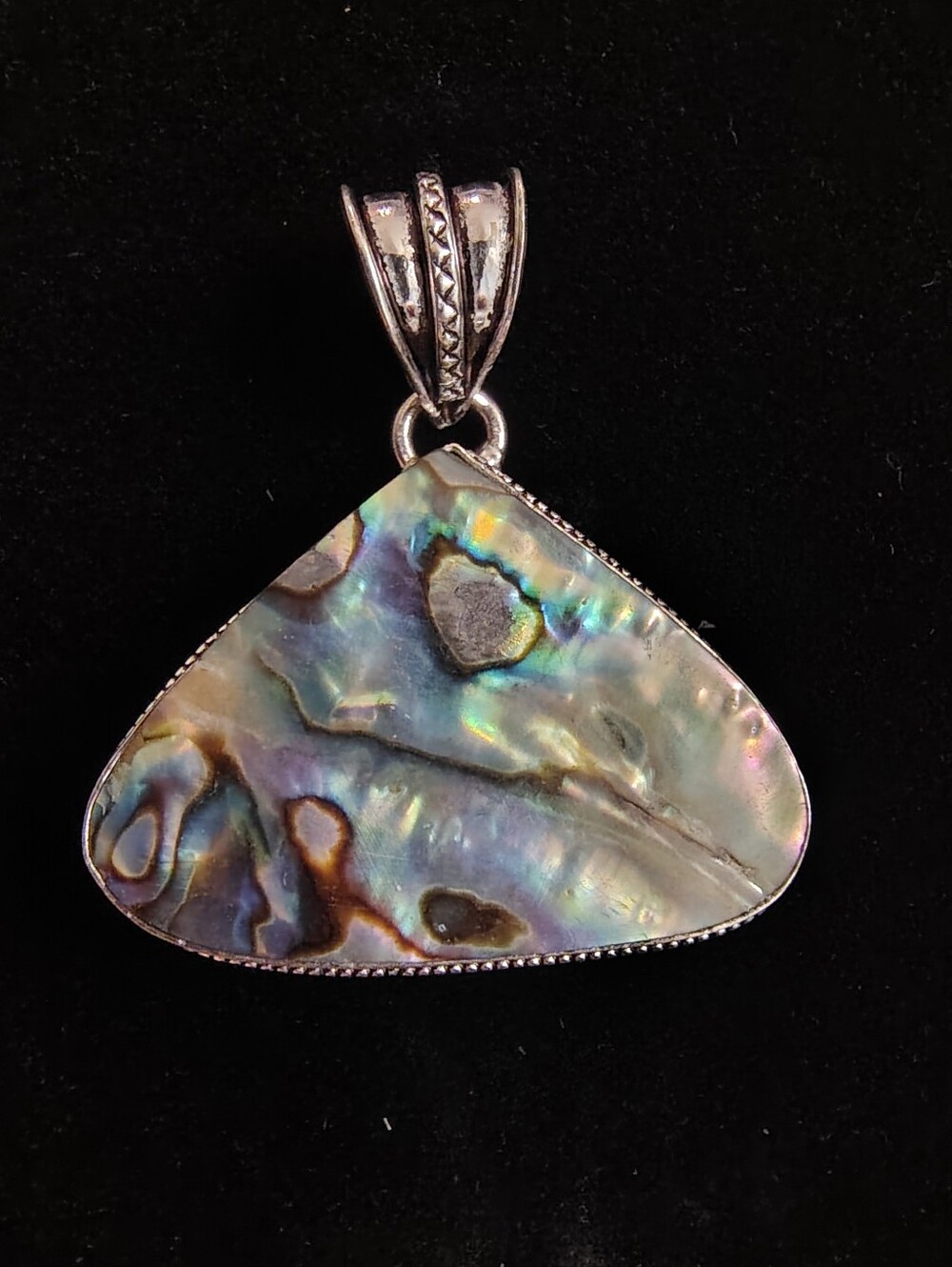 Not For Sale - Abalone Shell Pendant - Picture 2 of 8